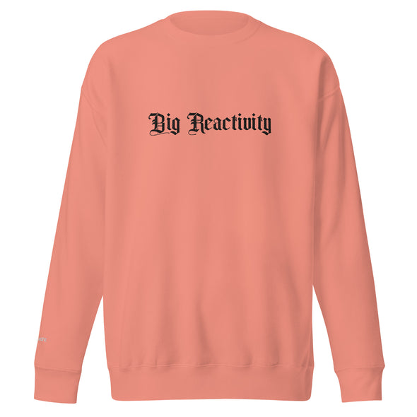 Big Reactivity (Embroidered) Unisex Fleece Crewneck