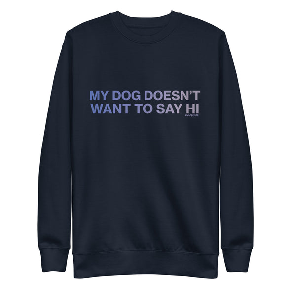 My Dog Unisex Fleece Crewneck