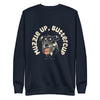 Muzzle Up Unisex Fleece Crewneck