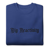 Big Reactivity (Embroidered) Unisex Fleece Crewneck