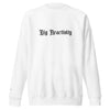 Big Reactivity (Embroidered) Unisex Fleece Crewneck