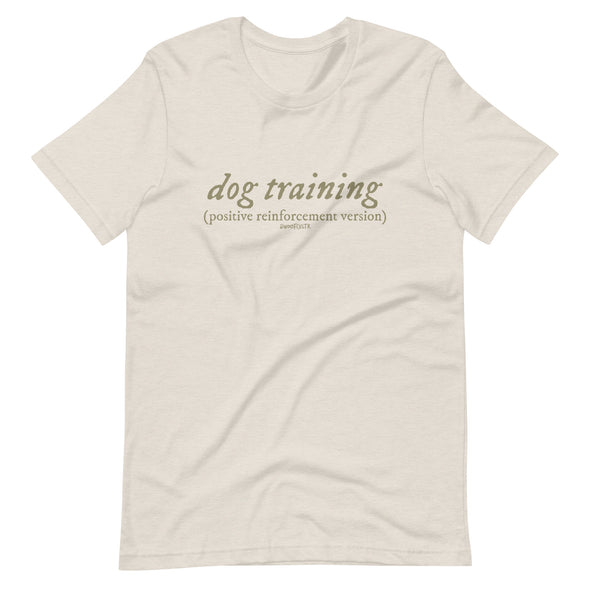 R+ Dog Training Unisex t-shirt