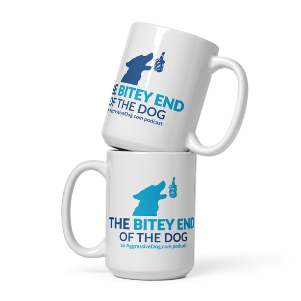 The Bitey End of the Dog Mug