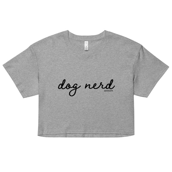Dog Nerd Crop Top