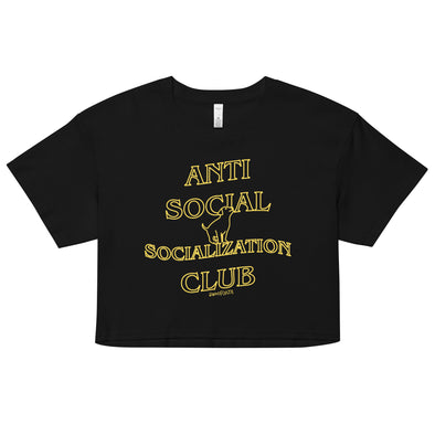 Anti-Social Crop Top