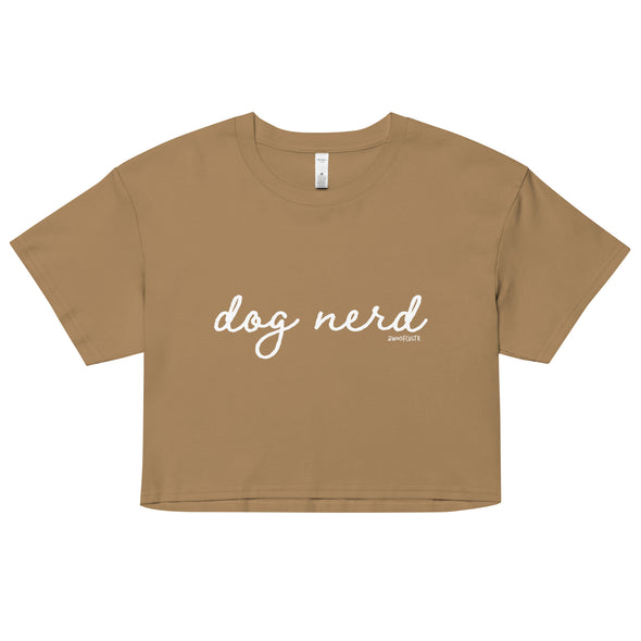 Dog Nerd Crop Top