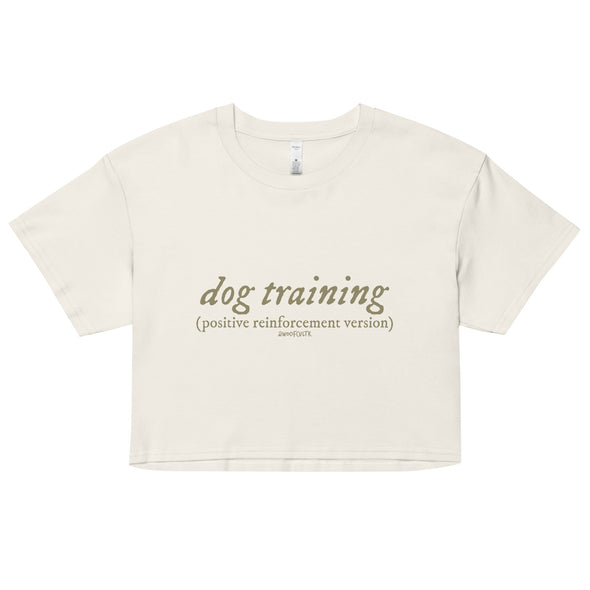 R+ Dog Training Crop Top