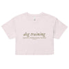 R+ Dog Training Crop Top