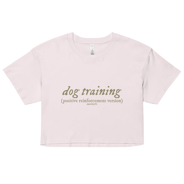 R+ Dog Training Crop Top