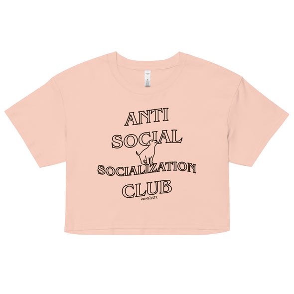 Anti-Social Crop Top
