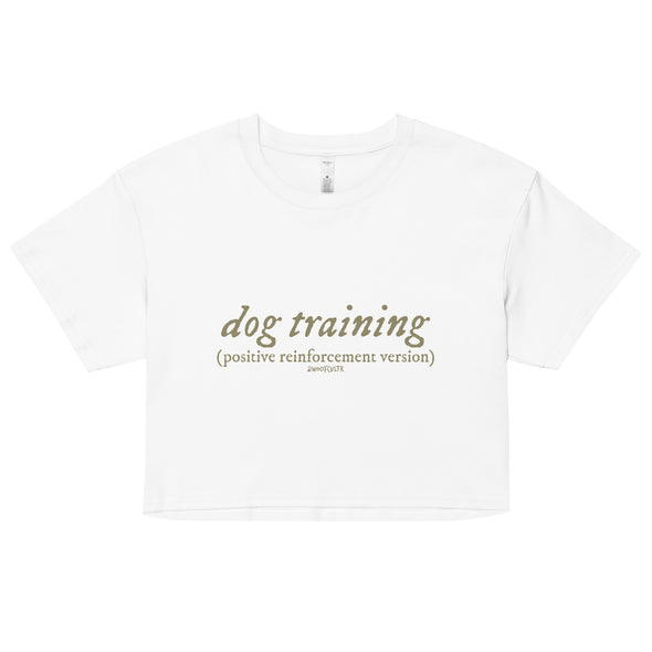 R+ Dog Training Crop Top