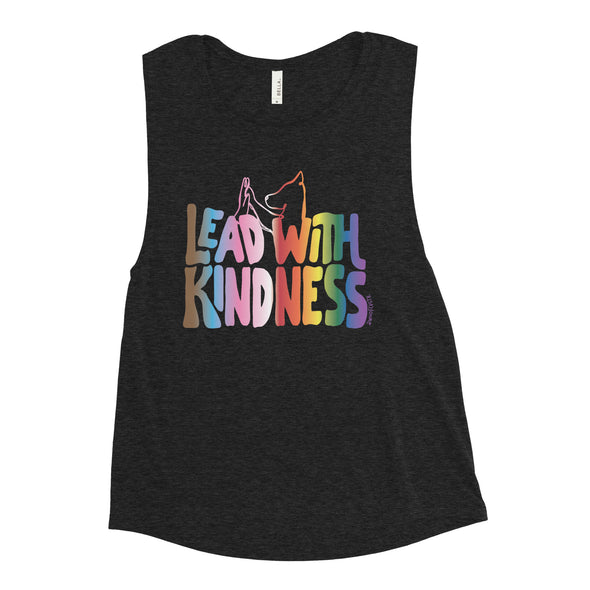 Rainbow Kindness Women's Muscle Tank