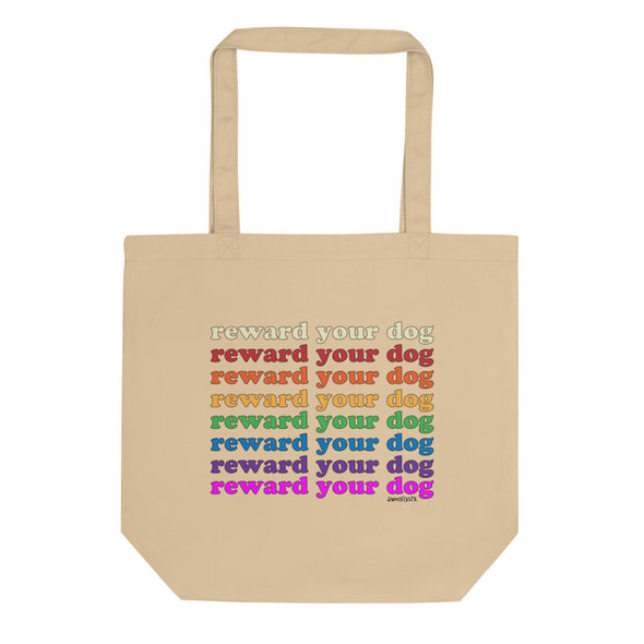 Rainbow Reward Your Dog Eco Tote