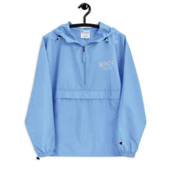 Woof Cultr Logo Embroidered Champion Packable Jacket