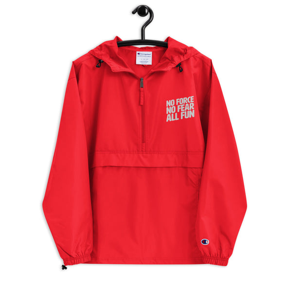 No Force Embroidered Champion Packable Jacket