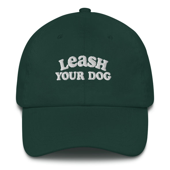 Leash Your Dog Dad hat