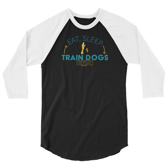 Dog Trainer Life Unisex 3/4 Raglan