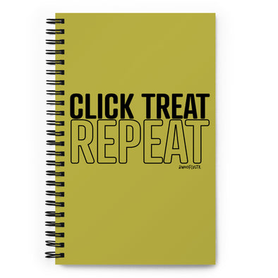 Click, Treat, Repeat Notebook