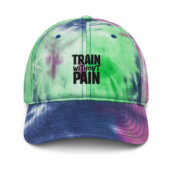 Train without Pain Tie dye hat