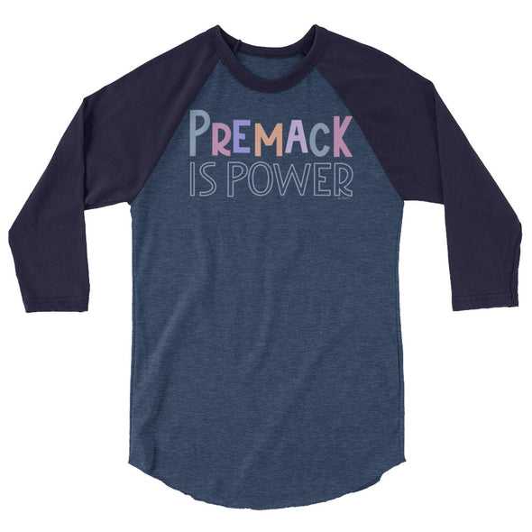 Premack Unisex 3/4 Raglan