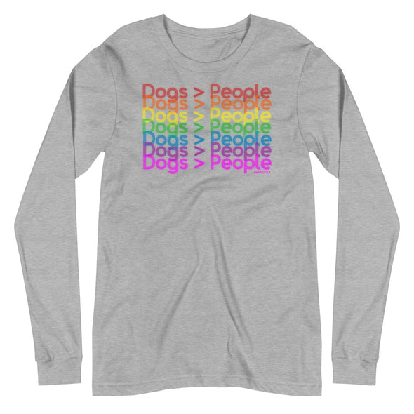 Rainbow Dogs > People Unisex Long Sleeve