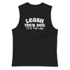 Leash Your Dog Unisex Muscle Tank