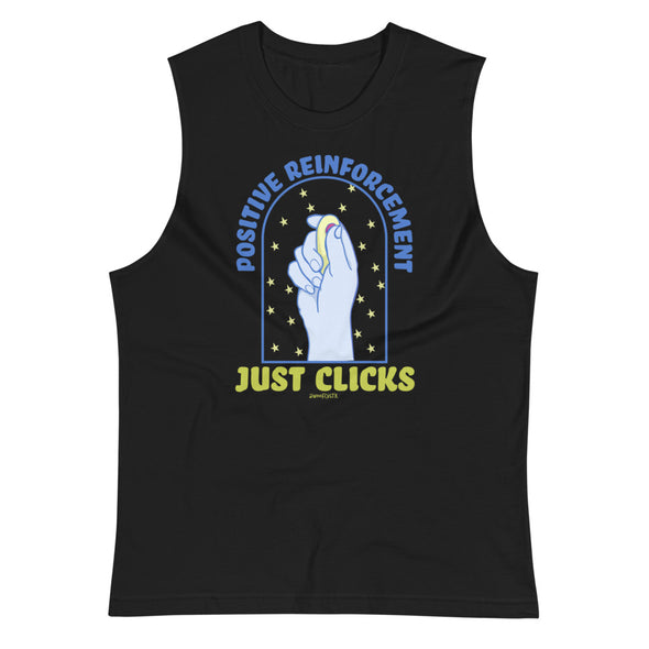 +R Just Clicks Unisex Muscle Tank