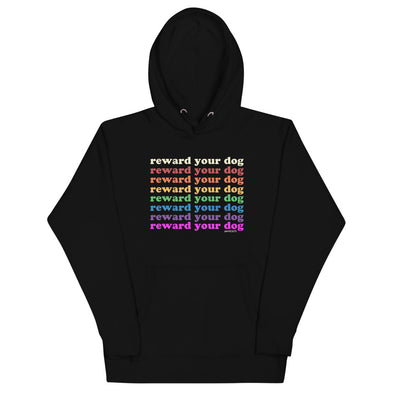 Rainbow Reward Your Dog Unisex Fleece Hoodie