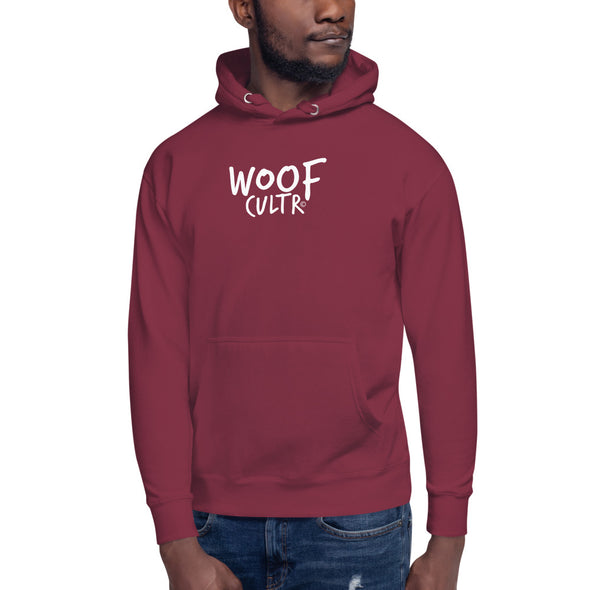 Woof Cultr Logo Unisex Fleece Hoodie