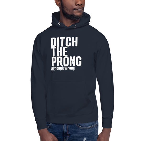 Ditch The Prong Unisex Fleece Hoodie