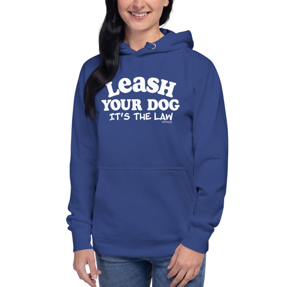 Leash Your Dog Unisex Fleece Hoodie