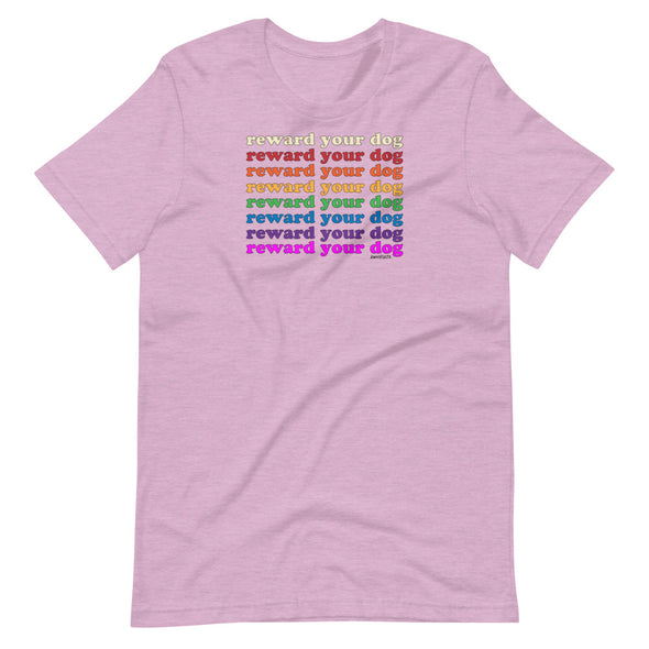 Rainbow Reward Your Dog Unisex T-Shirt