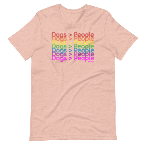 Rainbow Dogs > People Unisex T-Shirt