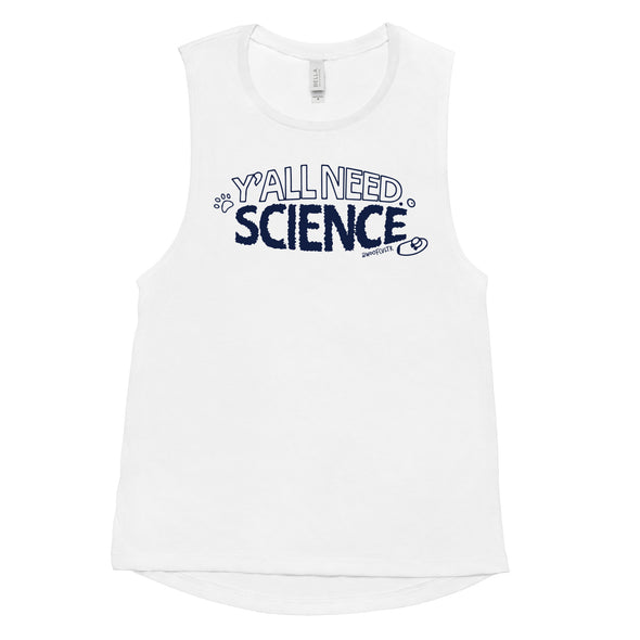 Y'all Need Science 2.0 Women's Muscle Tank